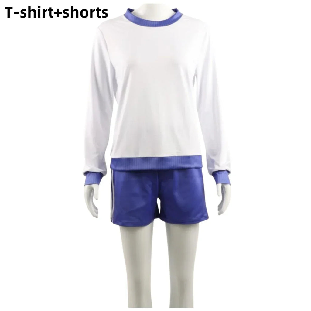 CyAnime Game Umamusume: Pretty Derby Oguri Cap Cosplay Costume Tracksuit Coat T-Shirt Uniform Woman Campus Gymnastics Suit