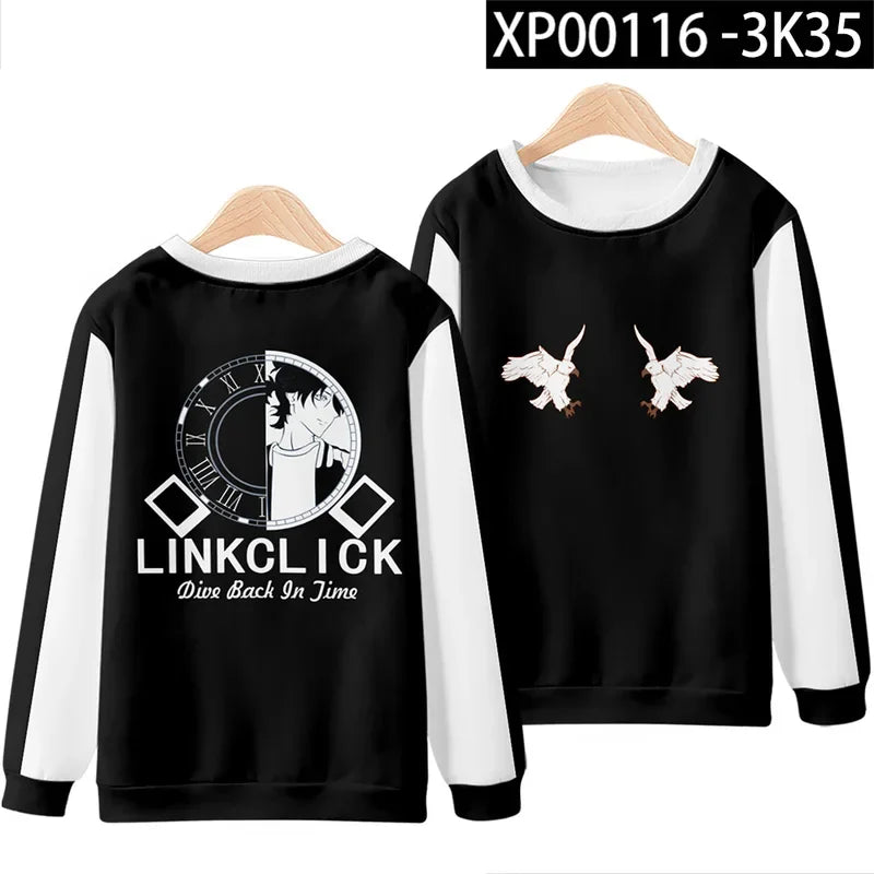 sisi 2233Link Click Anime Shiguang Daili Ren Lu Guang Cosplay Hoodie Hip Hop Graphic Sweatshirt Streetwear Casual Tracksuit