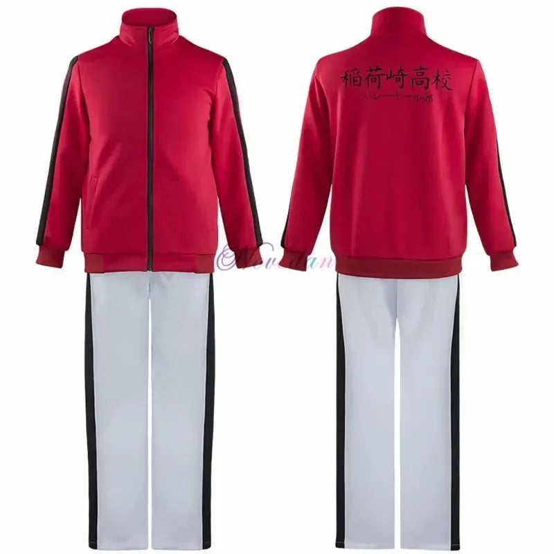 Anime Haikyuu Cosplay Haikyu Cosplay Costume Karasuno Aoba Johsai Shiratorizawa MSBY Nekoma Uniform Volleyball Jacket Tracksuit