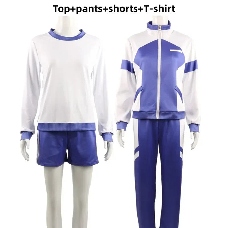 CyAnime Game Umamusume: Pretty Derby Oguri Cap Cosplay Costume Tracksuit Coat T-Shirt Uniform Woman Campus Gymnastics Suit