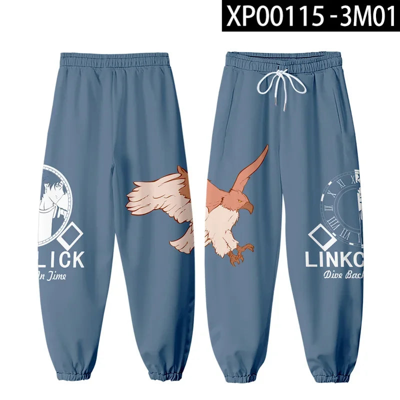 sisi 2233Link Click Anime Shiguang Daili Ren Lu Guang Cosplay Hoodie Hip Hop Graphic Sweatshirt Streetwear Casual Tracksuit