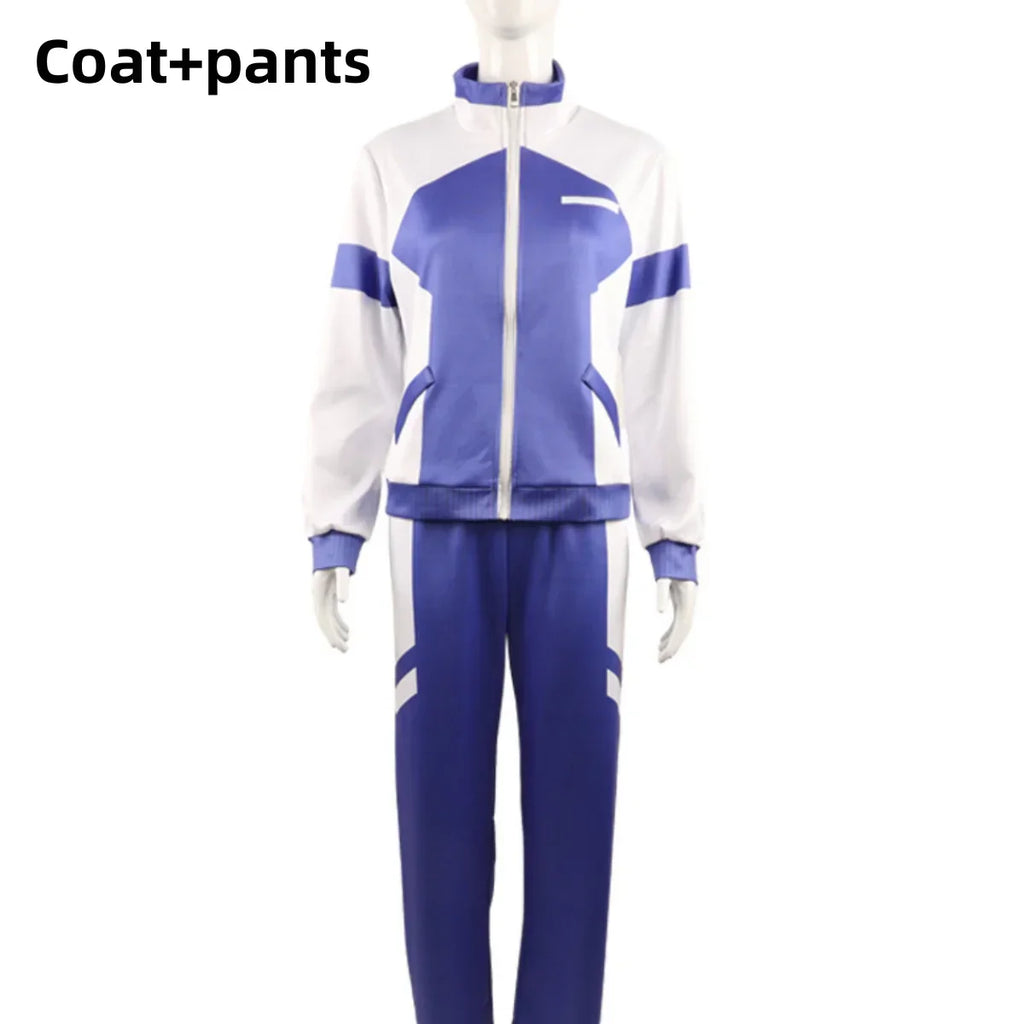 CyAnime Game Umamusume: Pretty Derby Oguri Cap Cosplay Costume Tracksuit Coat T-Shirt Uniform Woman Campus Gymnastics Suit