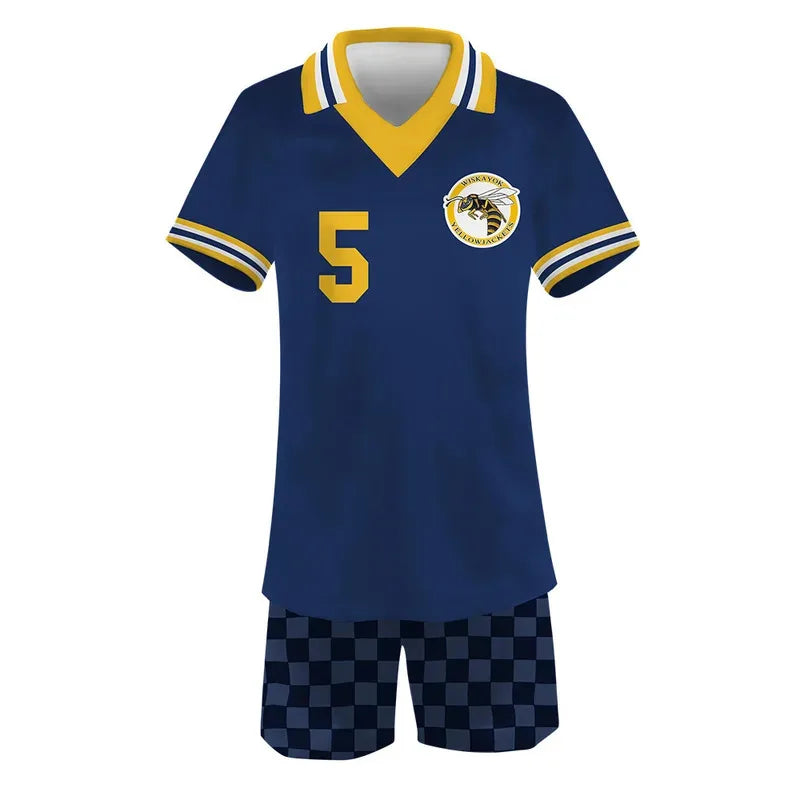 Yellowjackets 3D American Tv Series Unisex Cosplay Costume Set Casual Sleeve Polo + Short Pyjamas Sport Tracksuit Outfits