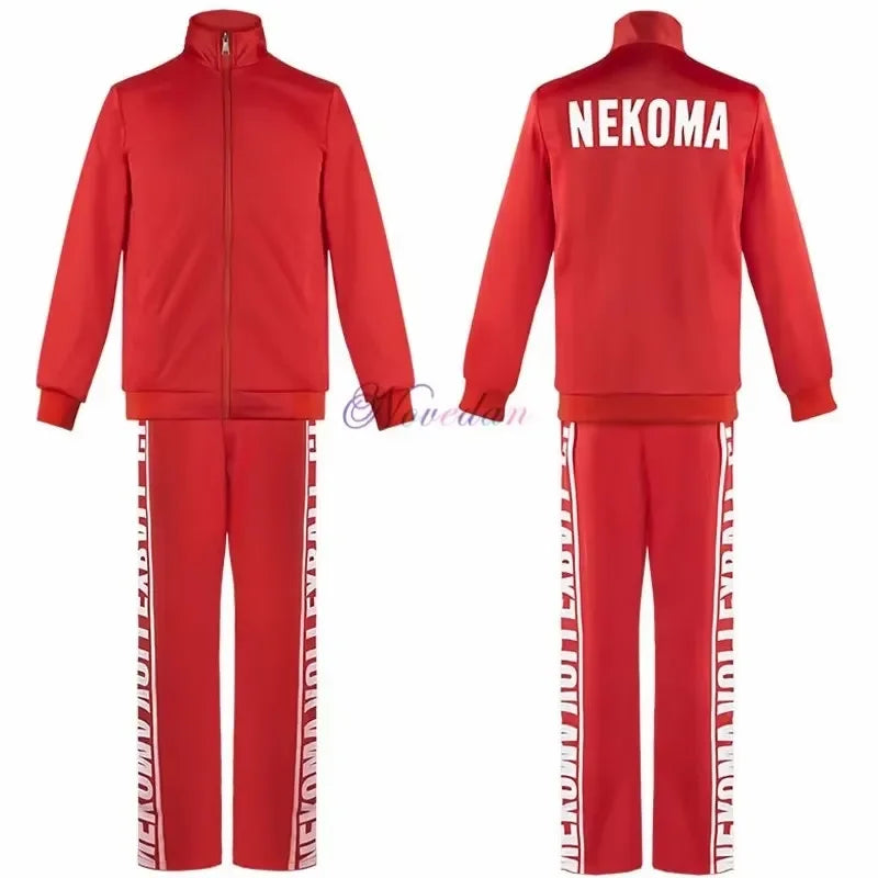 Anime Haikyuu Cosplay Haikyu Cosplay Costume Karasuno Aoba Johsai Shiratorizawa MSBY Nekoma Uniform Volleyball Jacket Tracksuit