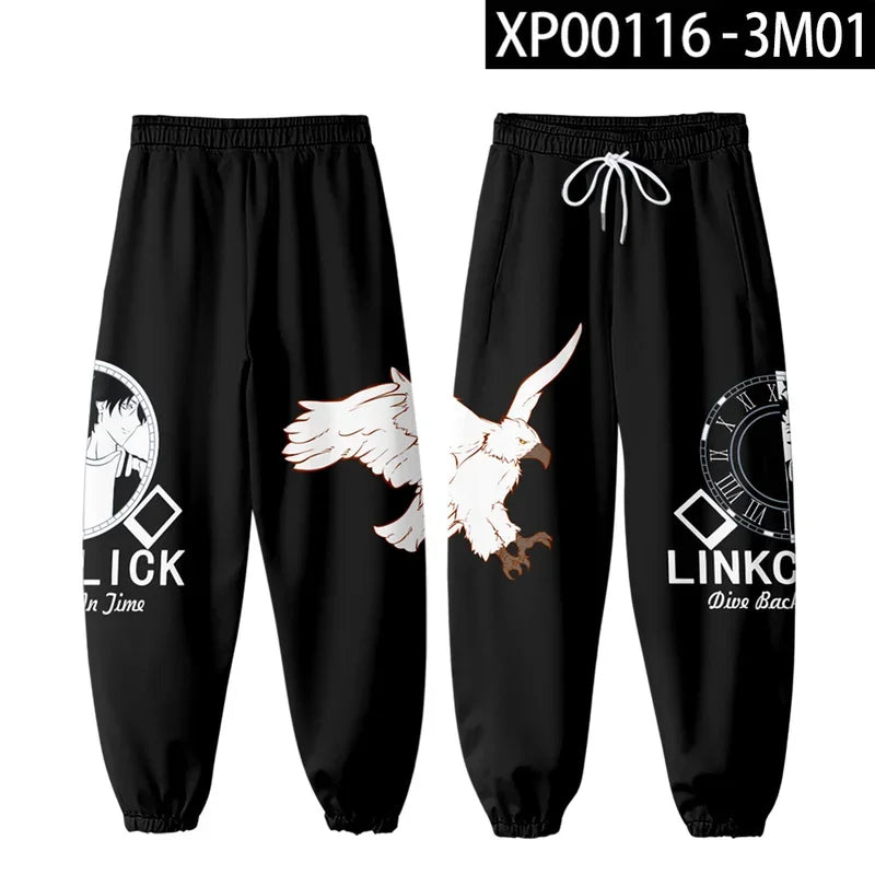 sisi 2233Link Click Anime Shiguang Daili Ren Lu Guang Cosplay Hoodie Hip Hop Graphic Sweatshirt Streetwear Casual Tracksuit