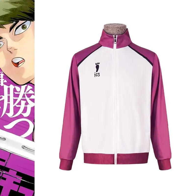 Anime Haikyuu Cosplay Haikyu Cosplay Costume Karasuno Aoba Johsai Shiratorizawa MSBY Nekoma Uniform Volleyball Jacket Tracksuit