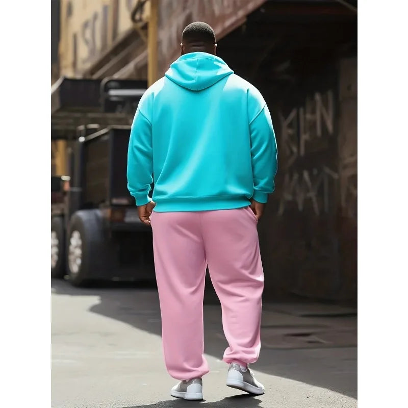 2025 Fashion 3D Printed Skull Money Pattern Casual Set Hooded Long Sleeve Hoodie and Pants Fashion Set Outdoor Activities