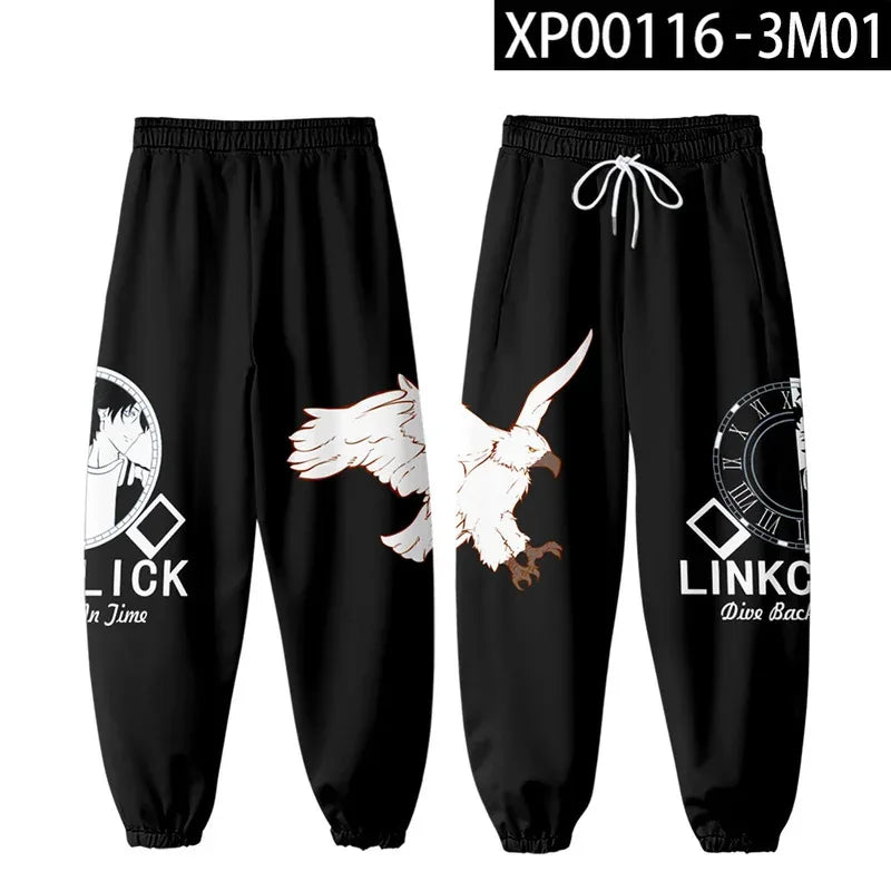 sisi 2233Link Click Anime Shiguang Daili Ren Lu Guang Cosplay Hoodie Hip Hop Graphic Sweatshirt Streetwear Casual Tracksuit