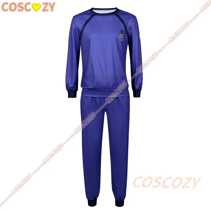 Pajamas Reo Nagi Cosplay Costume  Anime Blue Lock Cosplay Costume Bachira Isagi Chigiri Nightclothes Sportswear Tracksuit
