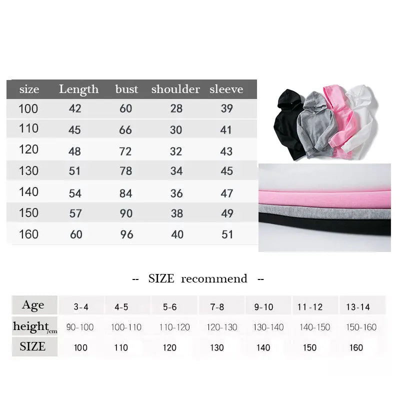 Children's Hoodie Suit Dragon Ball Z Anime Goku Lovely Kawaii Tops Boys Wear Kids Clothes Girl Sizes 100-160 Warm Winter Fashion