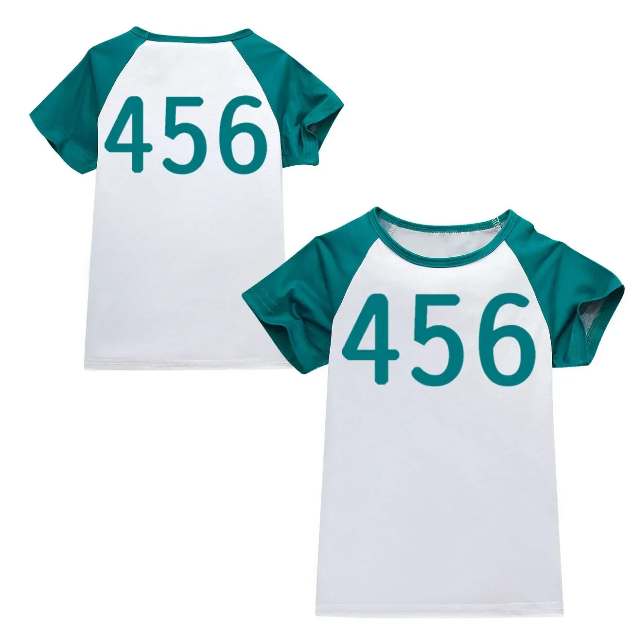New 2025 Cossen Squid Player Seong Gi-hun Cosplay Costume 456 Tracksuit Calamari Disguise Halloween Clothes Men Women Kid eqs9X