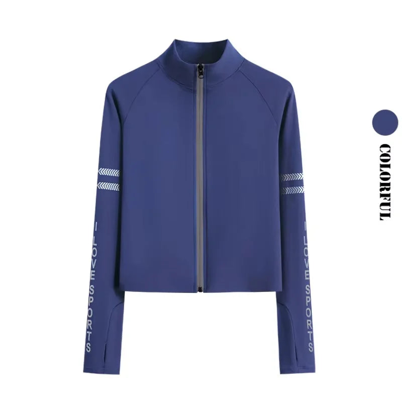 DRUR Two Piece Workout Set Women Bodycon Tracksuit Long Sleeve Running Jacket Matching Jogger Pants Gym Fitness Clothing Outfits