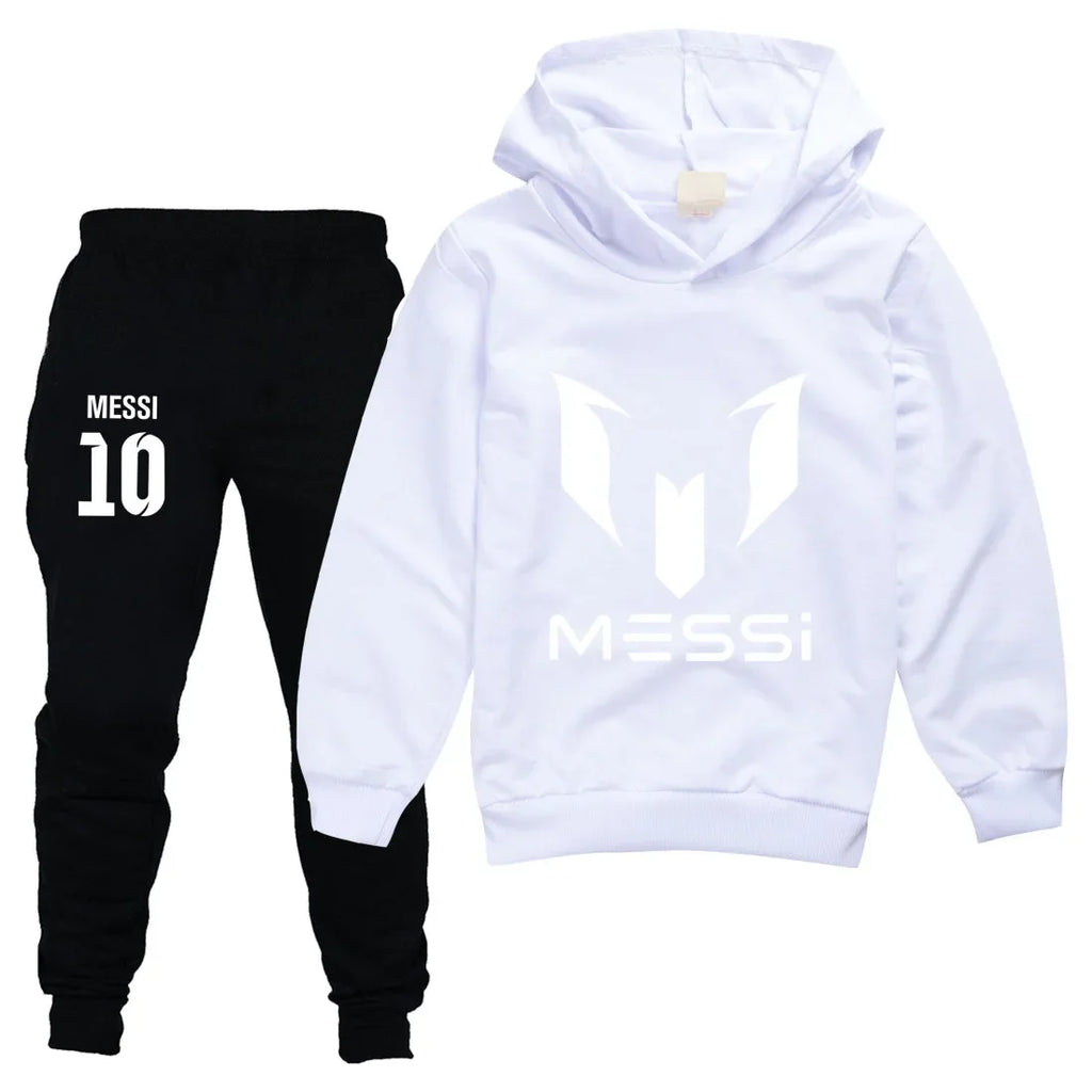Messing Boys Girls Clothing Sets Children Fashion Hoodies and Pant Set Kids Clothing Spring Autumn Sports Suit Tracksuit